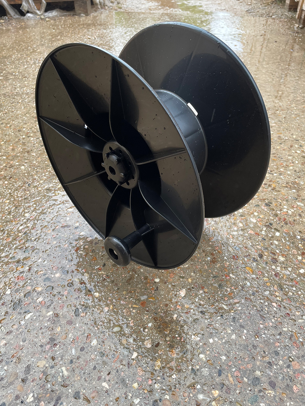 bobine pour enrouleur noir